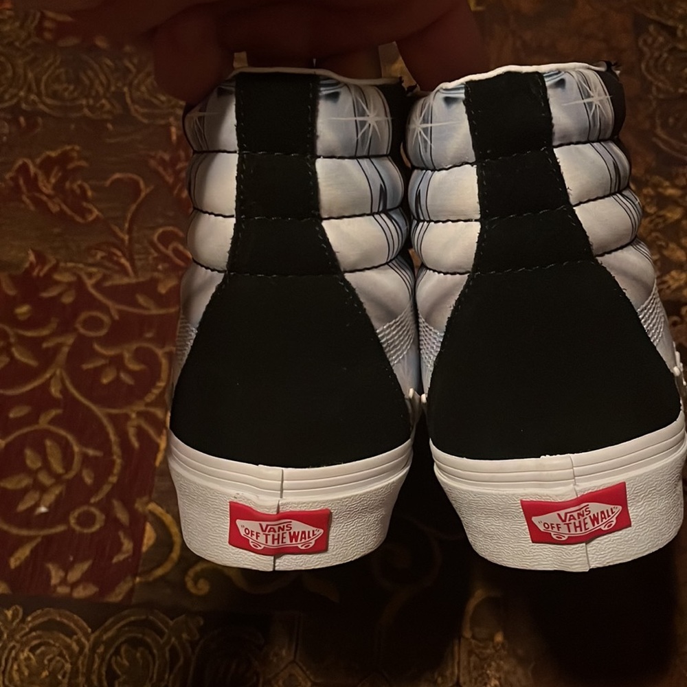 Vans Old Skool Suede And Canvas Galaxy Lace Up High - Picture 7 of 9